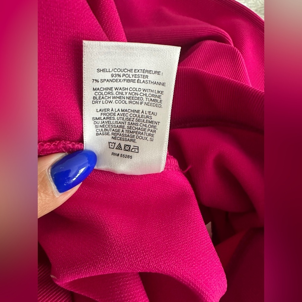 EXPRESS New Pink Ruffle Hem Skirt - Picture 3 of 4